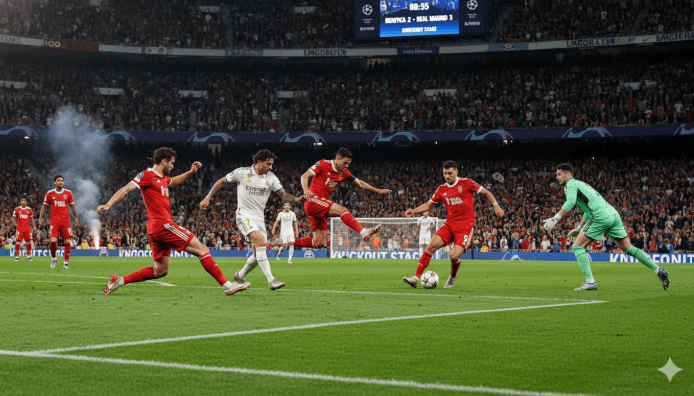 klasemen benfica vs real madrid