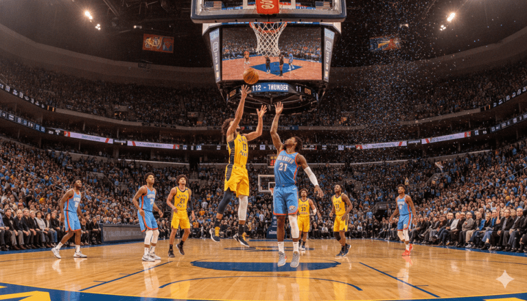 Indiana Pacers vs Oklahoma City Thunder