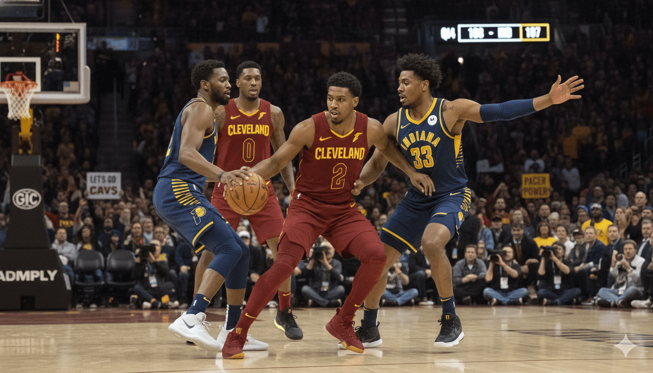 Cleveland Cavaliers vs Pacers Match Player Stats