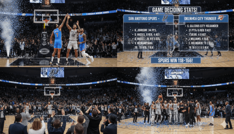 San Antonio Spurs vs Oklahoma City Thunder
