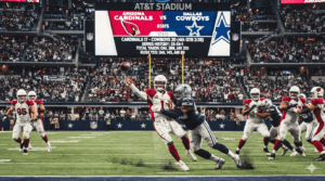 Arizona Cardinals vs Dallas Cowboys Stats