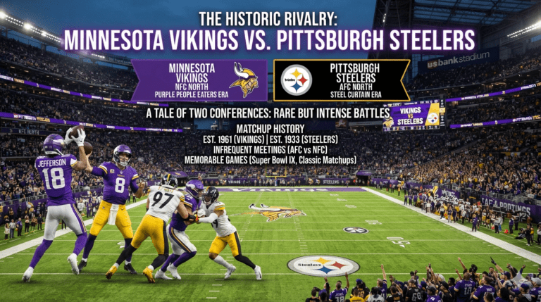 Minnesota Vikings vs. Pittsburgh Steelers Stats