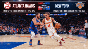 Atlanta Hawks vs Knicks Stats