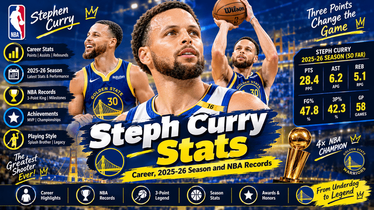 Steph Curry Stats
