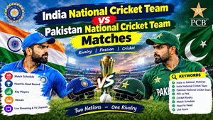India National Cricket Team vs Pakistan National Cricket Team Matches
